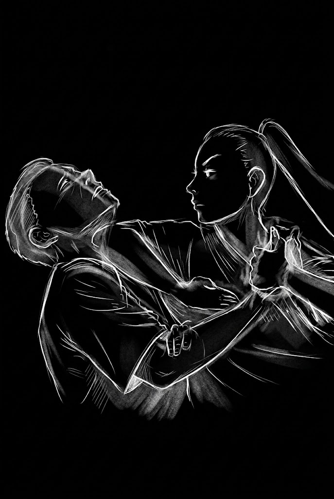 Illustration d'une technique de défense Krav Maga